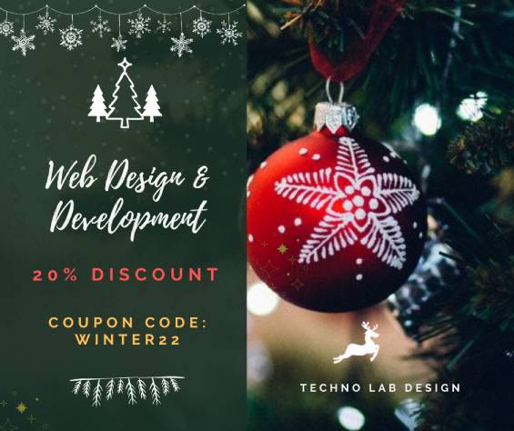 Web Design & Development - Discount 2022 - Techno Lab Design